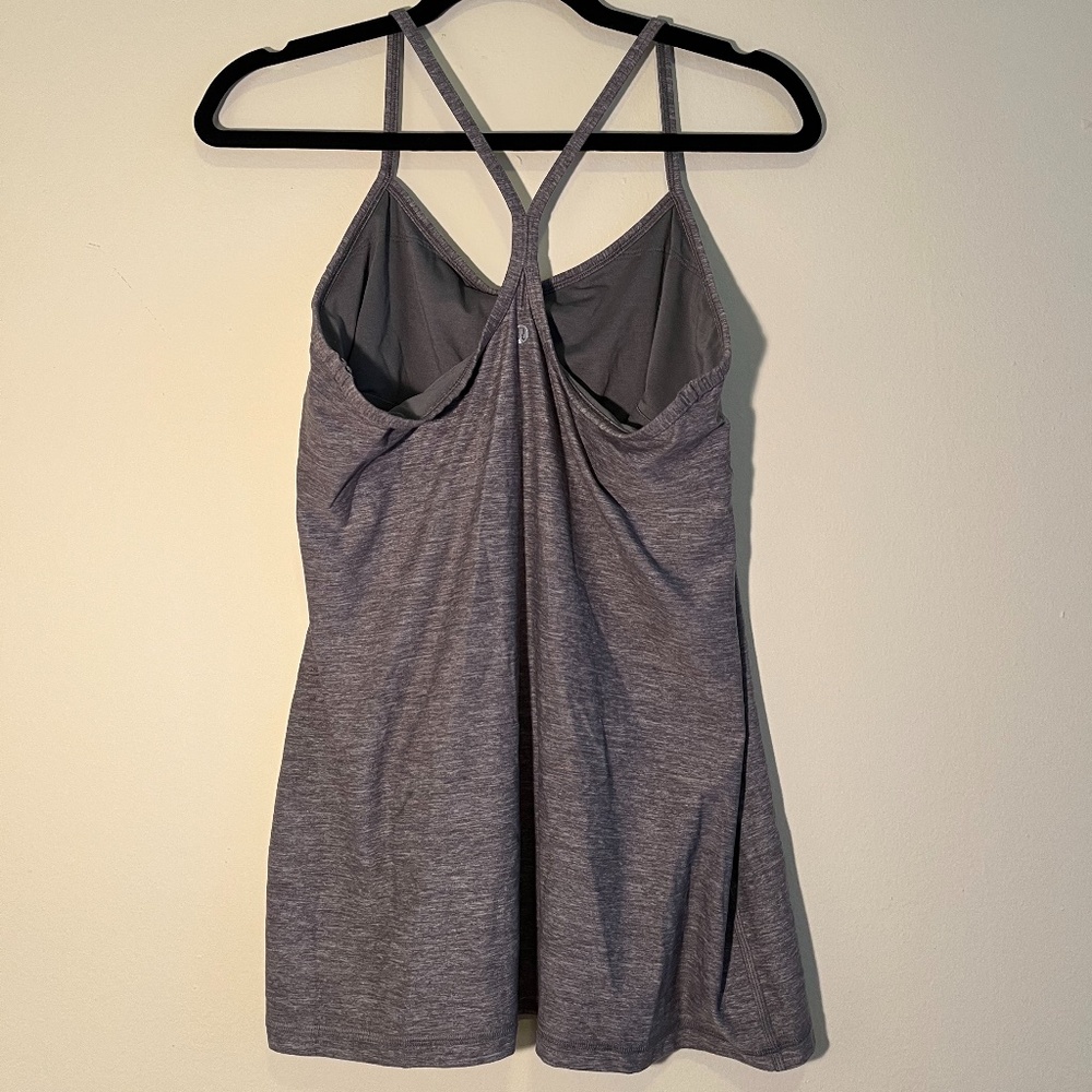 LuluLemon Gray Tank Size M/L